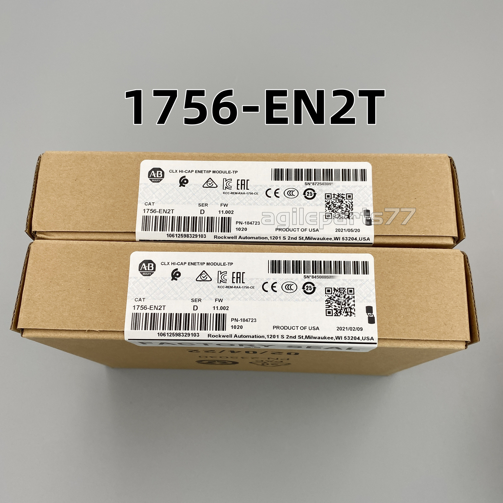 NEW Factory Sealed 1756-EN2T Allen-Bradley ControlLogix Ethernet Bridge US Stock