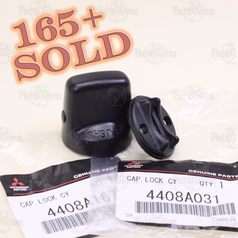 OEM Mitsubishi Outlander 2007-13 Keyless Ignition Start Switch Knob Cap & Insert