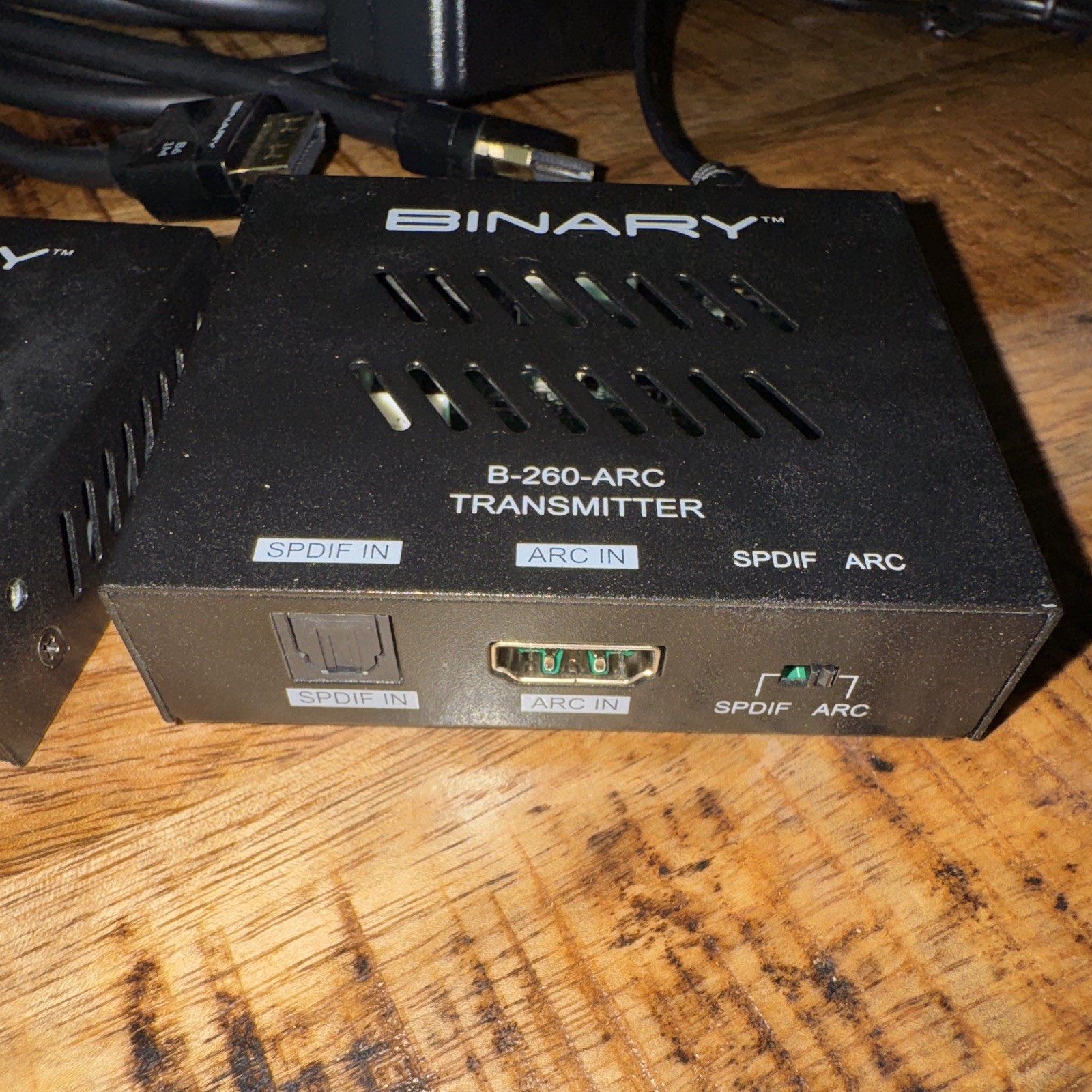 Binary B-260-ARC ARC Audio Extender Transmitter & Receiver TX/RX with 2 HDMI’s