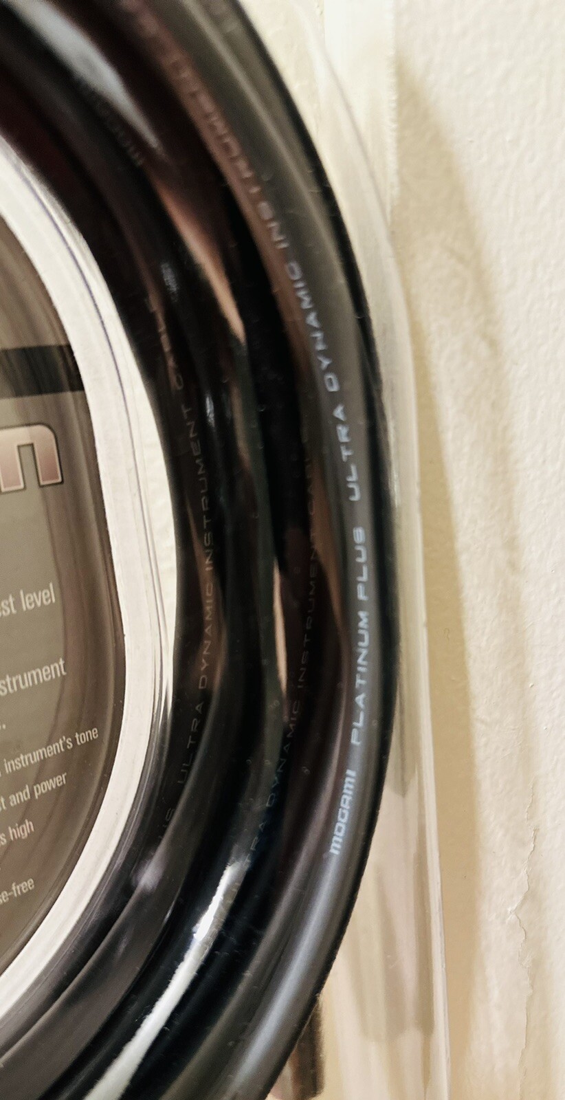 Mogami PLATINUM Guitar Cable 20ft