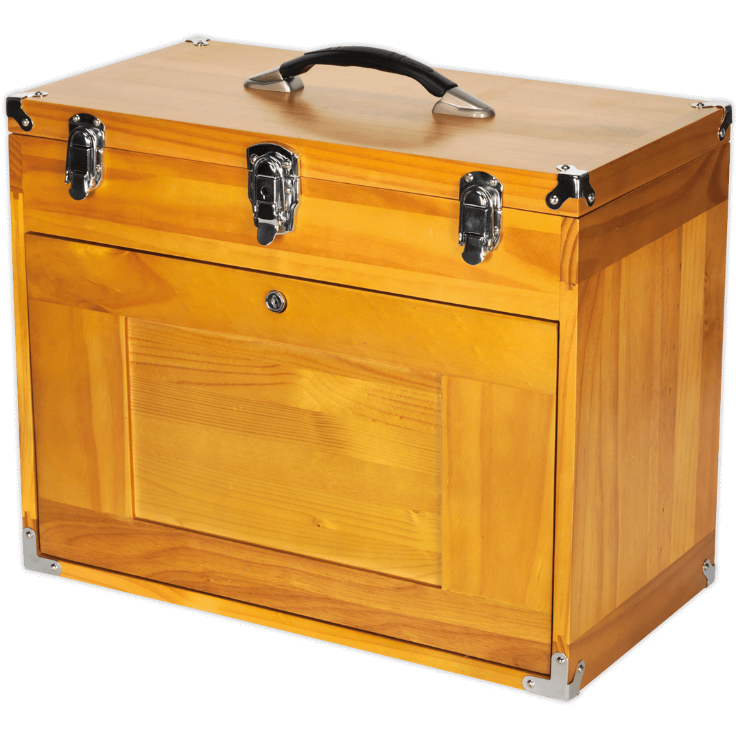 Sealey Machinists Wooden Tool Box 500mm