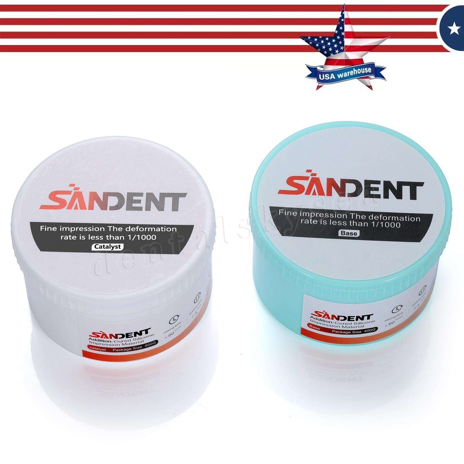 Dental Impression Material Putty Heavy/Regular/Light Body Normal Set