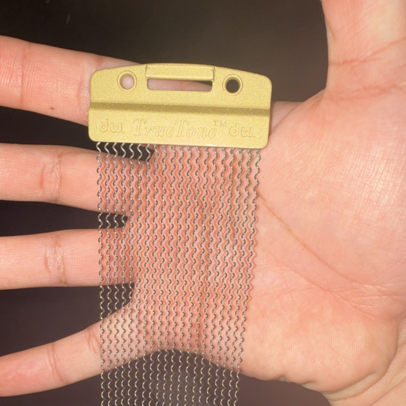 DW TrueTone Snare Wire for Snare Drum Replacement - 20 string snare response