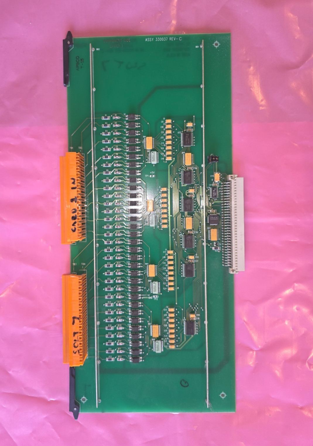 Van Dorn Assy 330037 Rev C Circuit Board 330-037