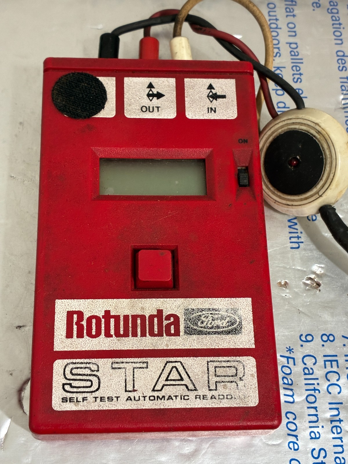 Vintage Rotunda 07-004 Self Tester.   t1