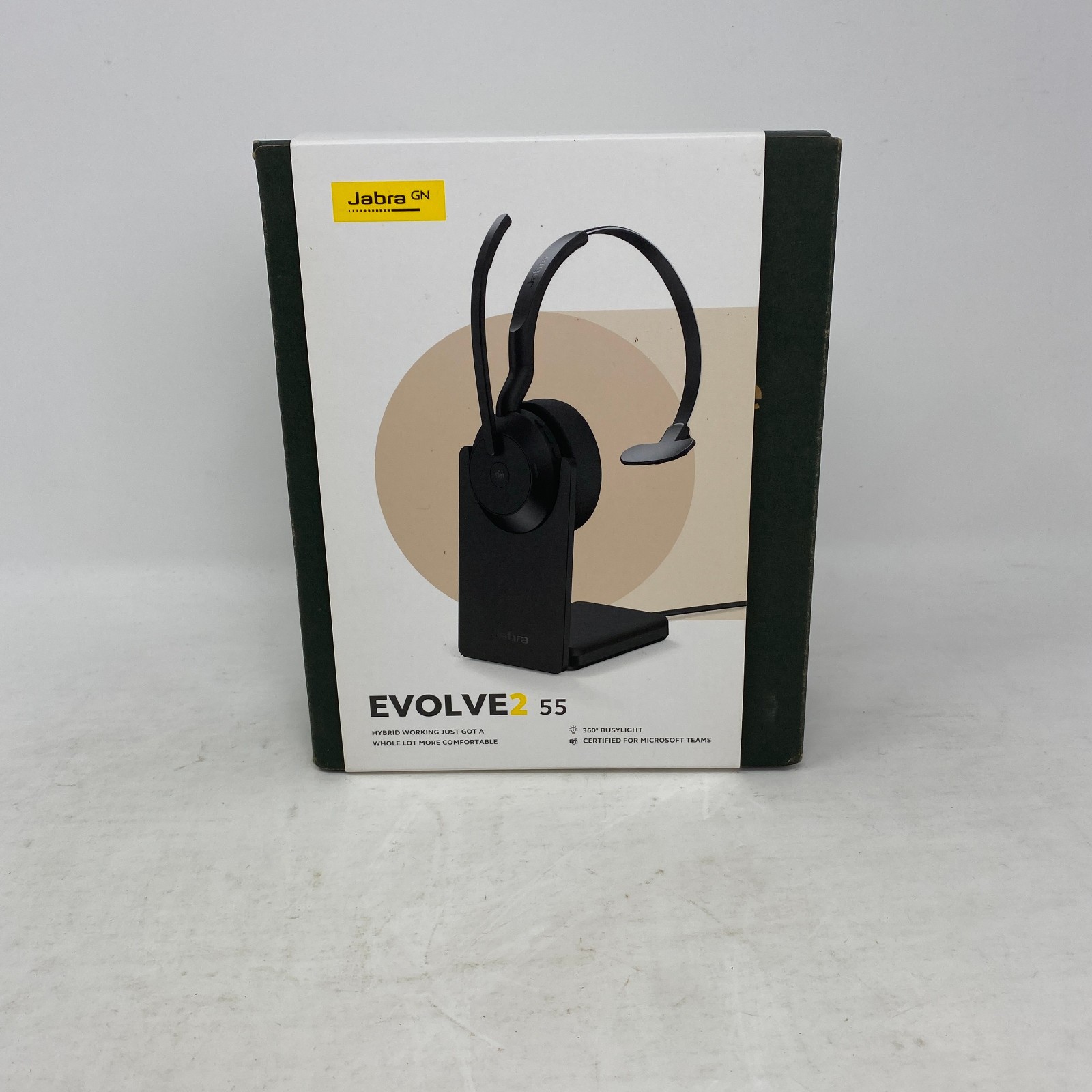 Jabra Evolve2 55 Stereo Wireless Headset - MS Teams Certified - with Dongle