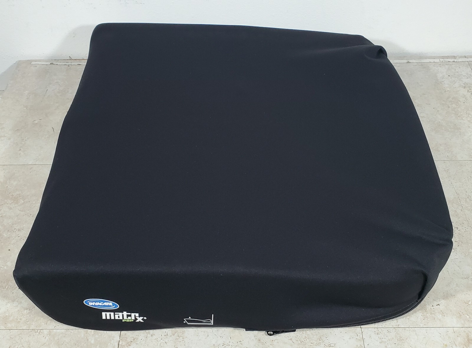 Invacare Matrx PSP Wheelchair Wide Seat Cushion 22W x 20D Contour Double Cover