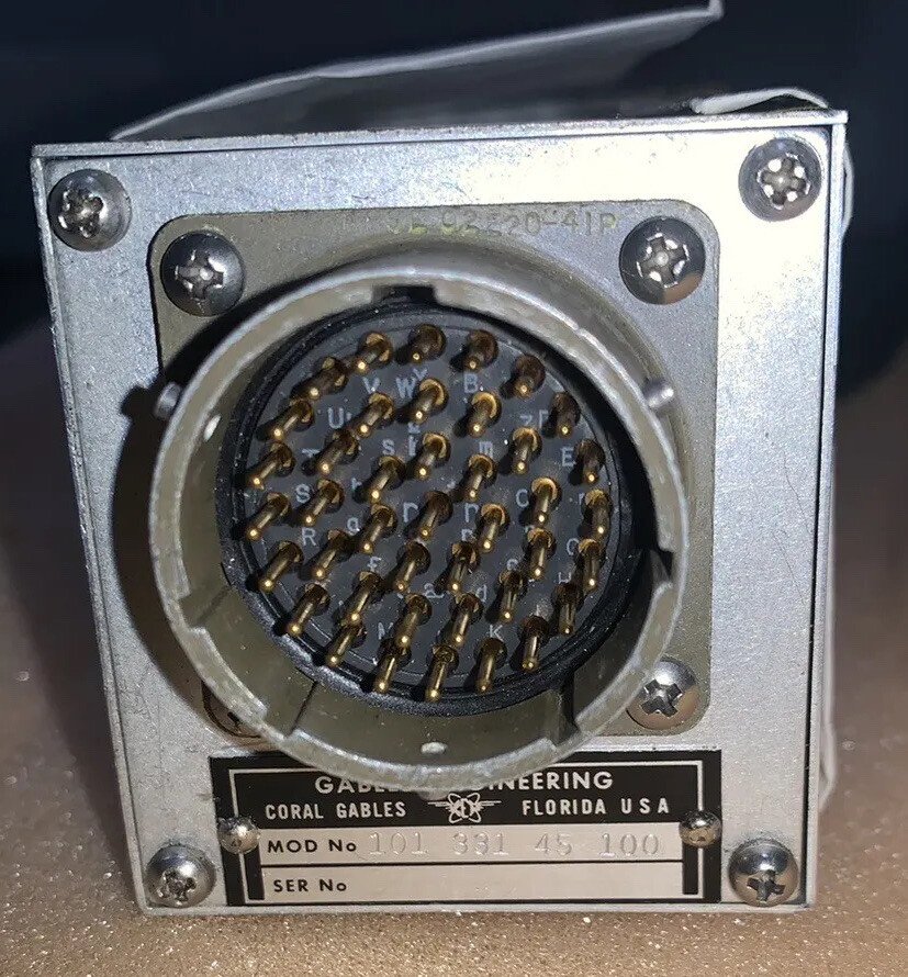 Gables Engineering Comm Control Head Module 101-331-45-100 REPAIRED W/8130