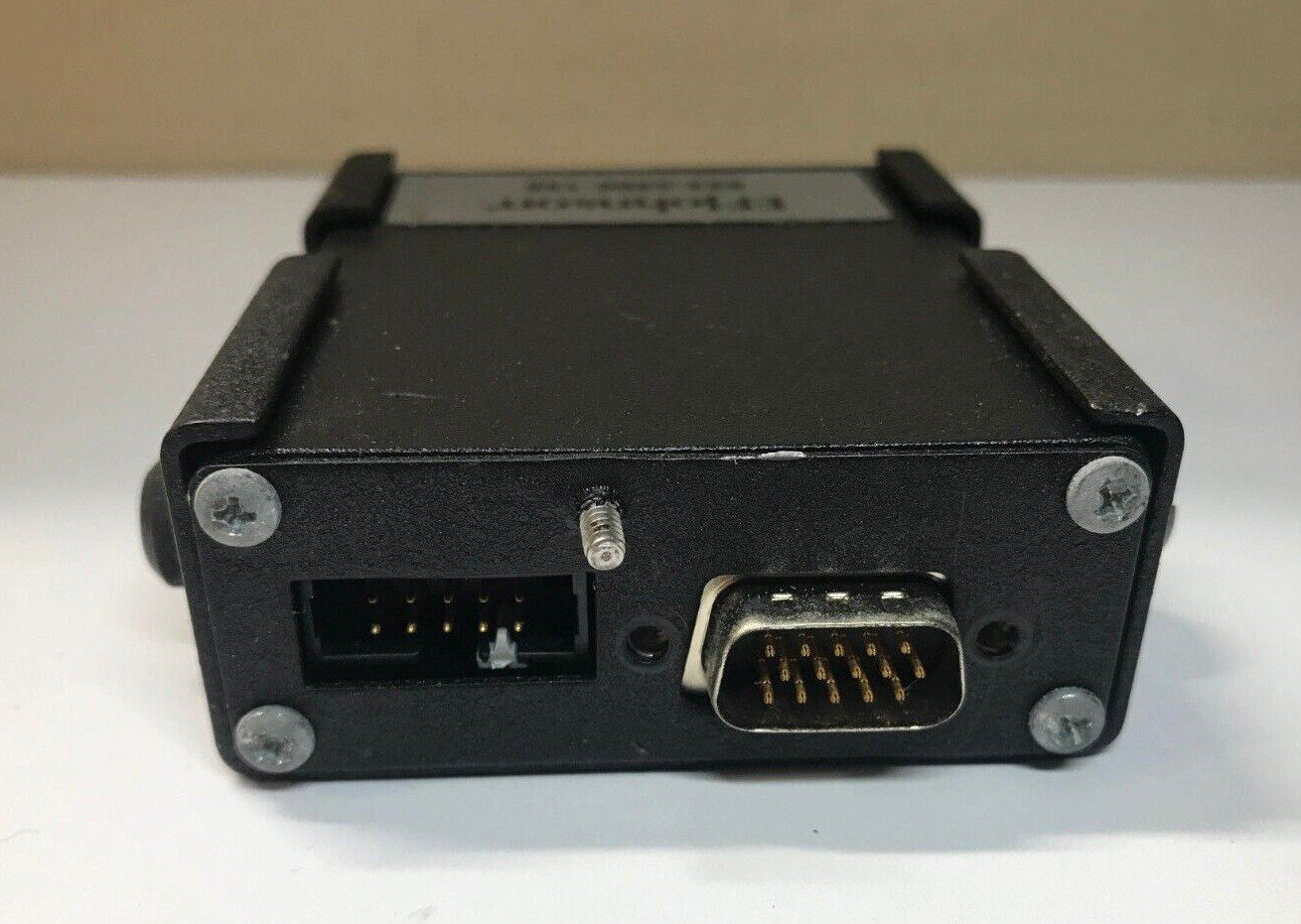 EF Johnson 023-5300-130 Interface Junction Box Microphone Adapter 5300 Series