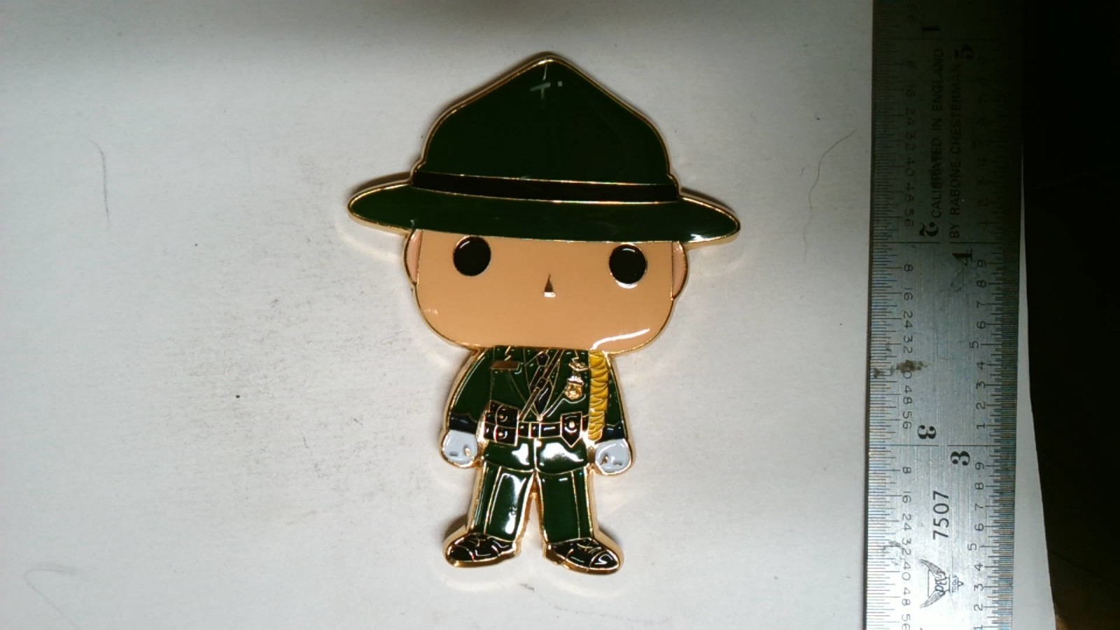 CHALLENGE COIN LAW ENFORCEMENT BORDER PATROL AGENT CBP THIN GREEN LINE