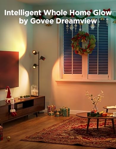 Tree Floor Lamp Compatible with Matter, 3 Rotatable Lights with LuminBlend