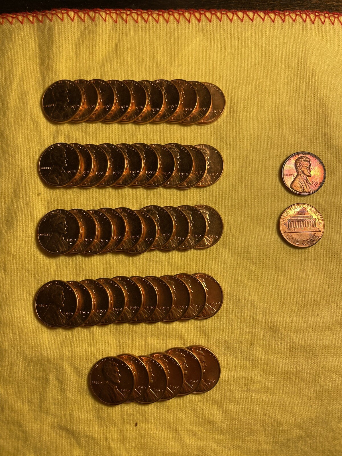 1959 D Lincoln Cent Uncirculated