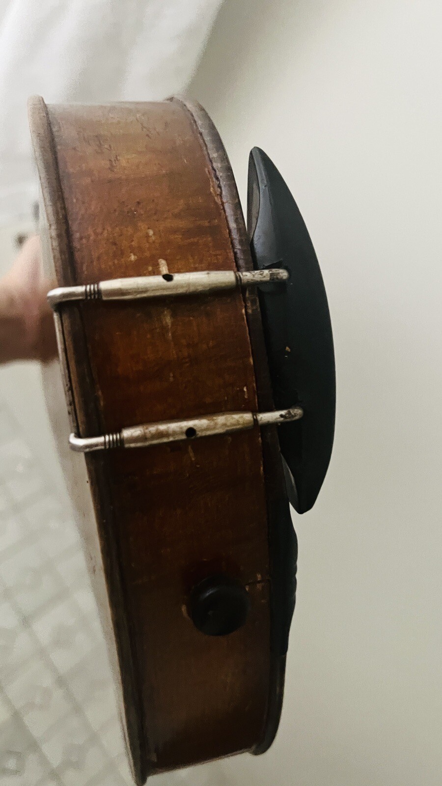 Old Violin Labeled Carl Vulzar