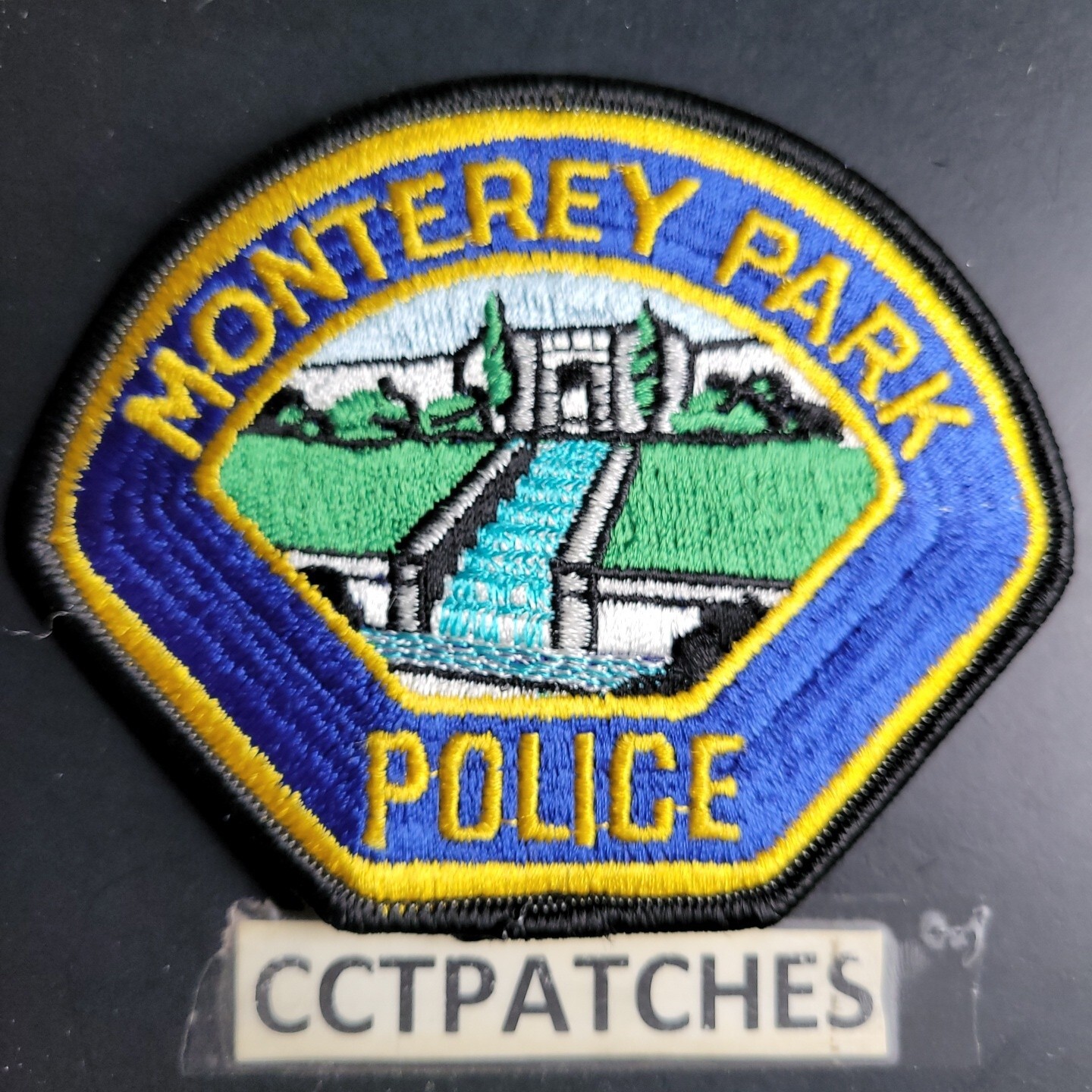 MONTEREY PARK, CALIFORNIA POLICE SHOULDER PATCH CA