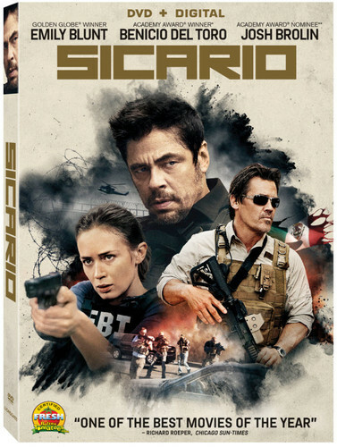 Sicario (dvd)  2015  new free shipping