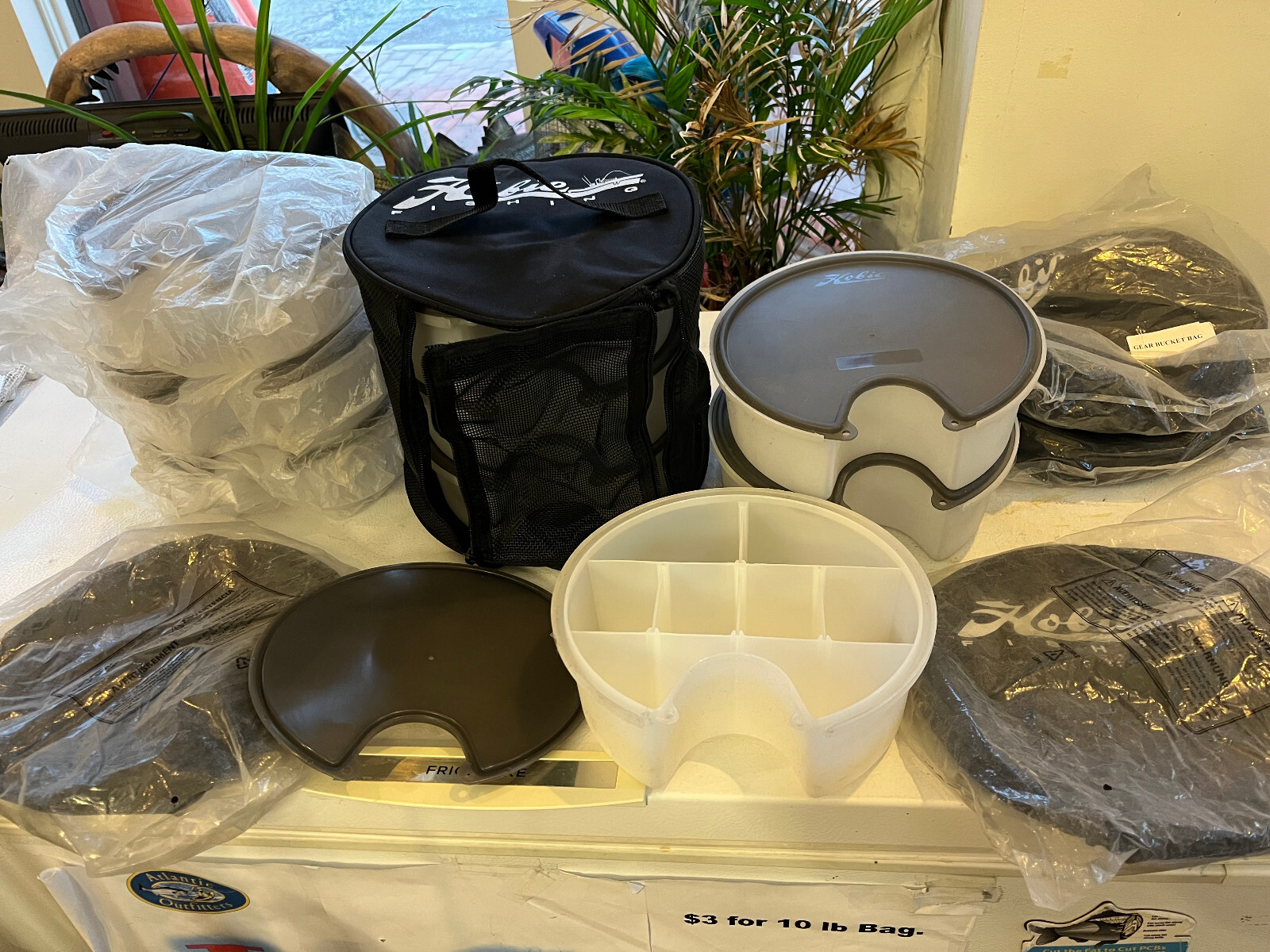 Hobie Gear Bucket 3 Pack with Bag