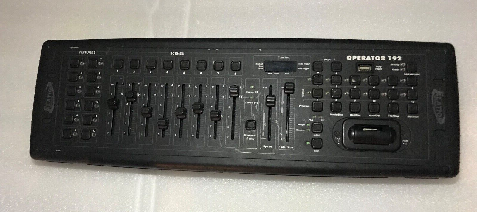 Elation DMX Programmer Channel Tabletop Lighting Controller OPERATOR 192