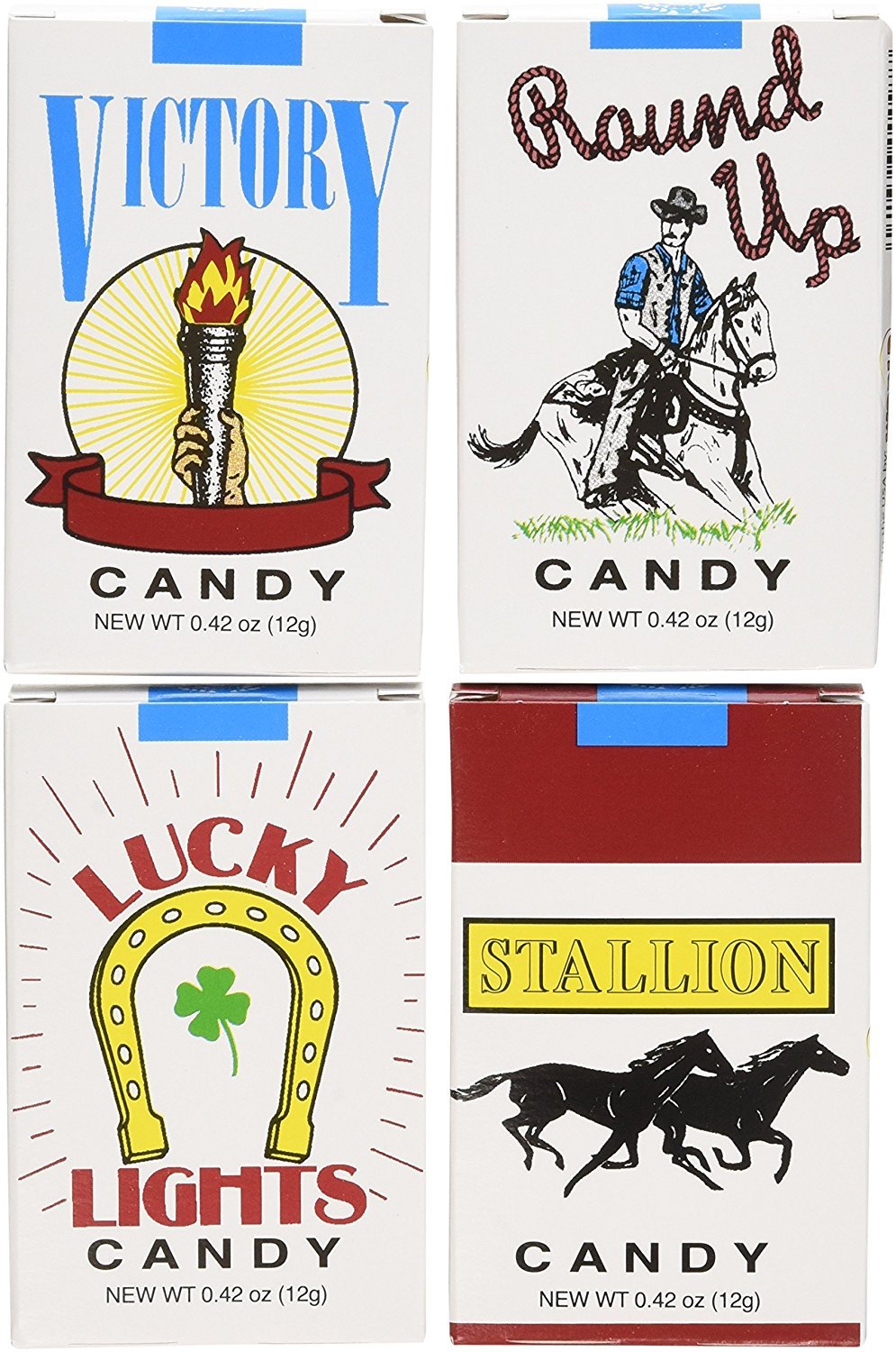 Candy Cigarettes, 24 Count Box, 2 Pack - Original Recipe ~ YANKEETRADERS®