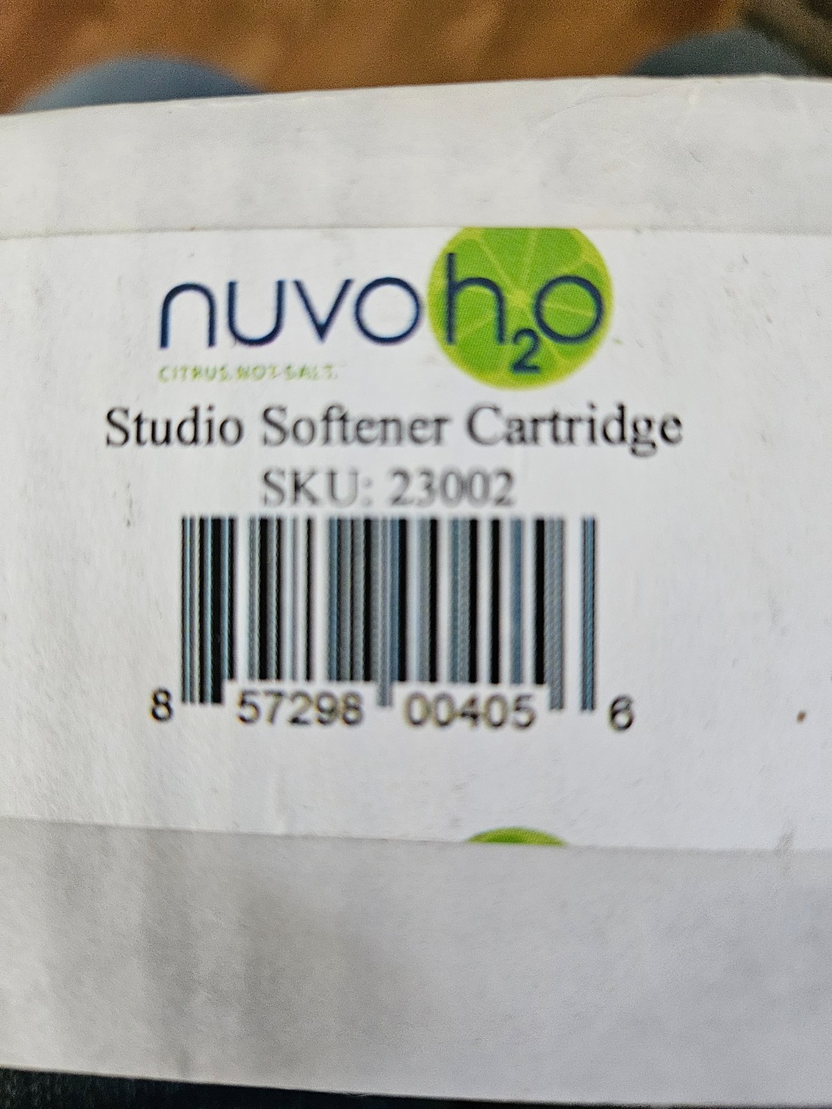 Nuvo h20 Studio Salt-Free Water Softener/Conditioner Replacement Cartridge