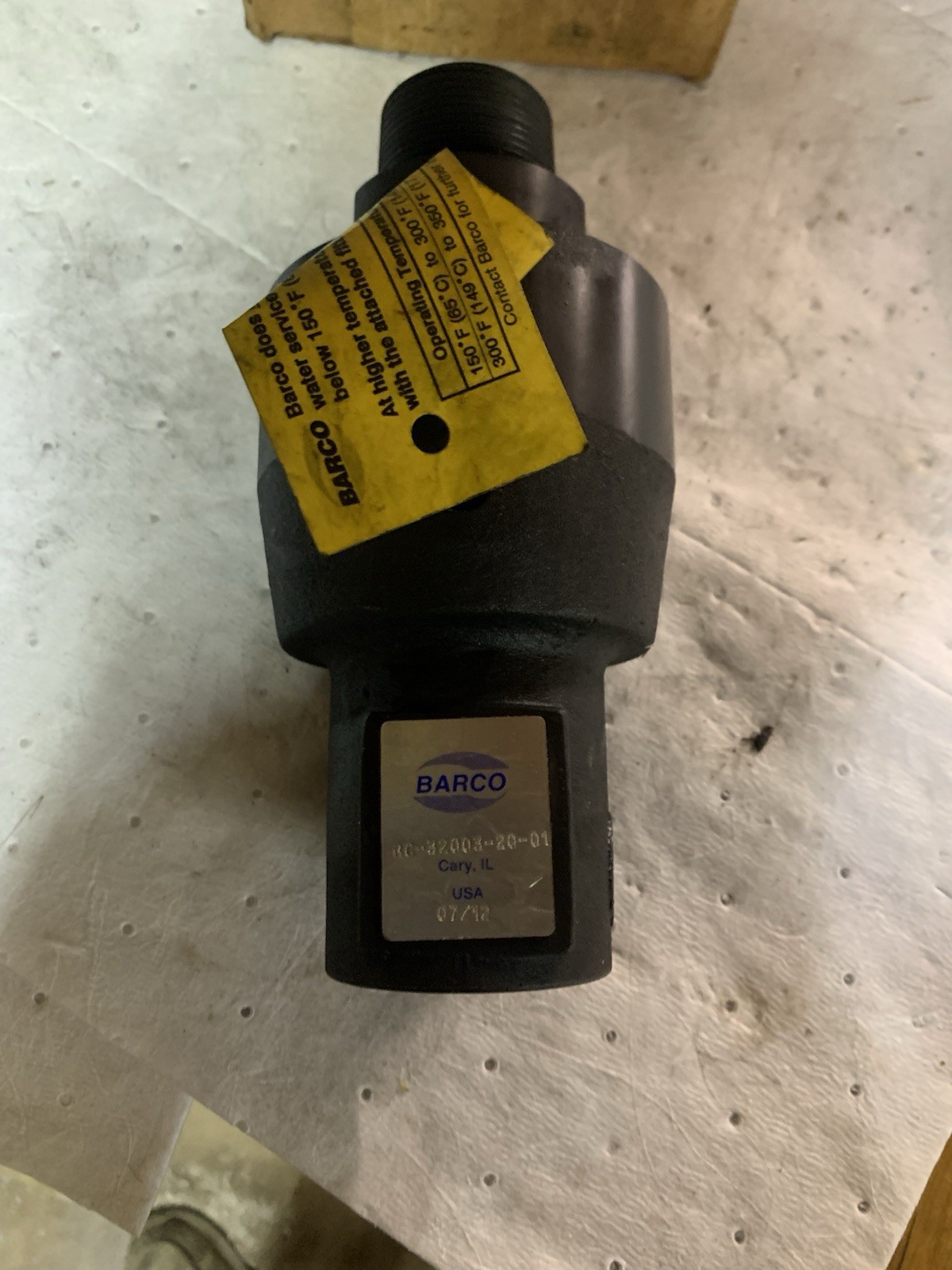 Barco Rotary Union BC-32003-20-01