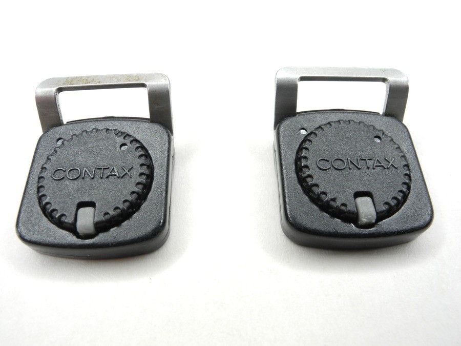 Contax Genuine Camera Neck Strap Lugs (Pair) For Contax 645