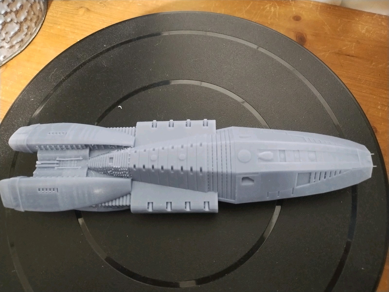 Battlestar Galactica Adamant Class Carrier 3D Print 8.75"