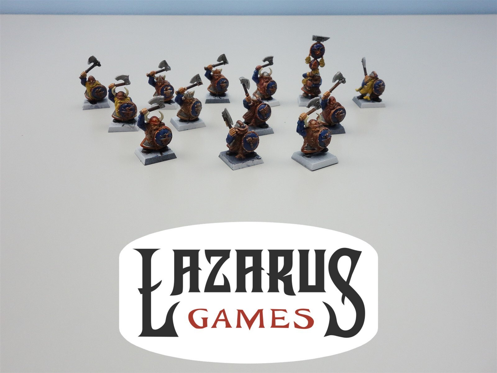 Warhammer FB Dwarf AoS Order: Cities of Sigmar - Warriors (painted BfSP)