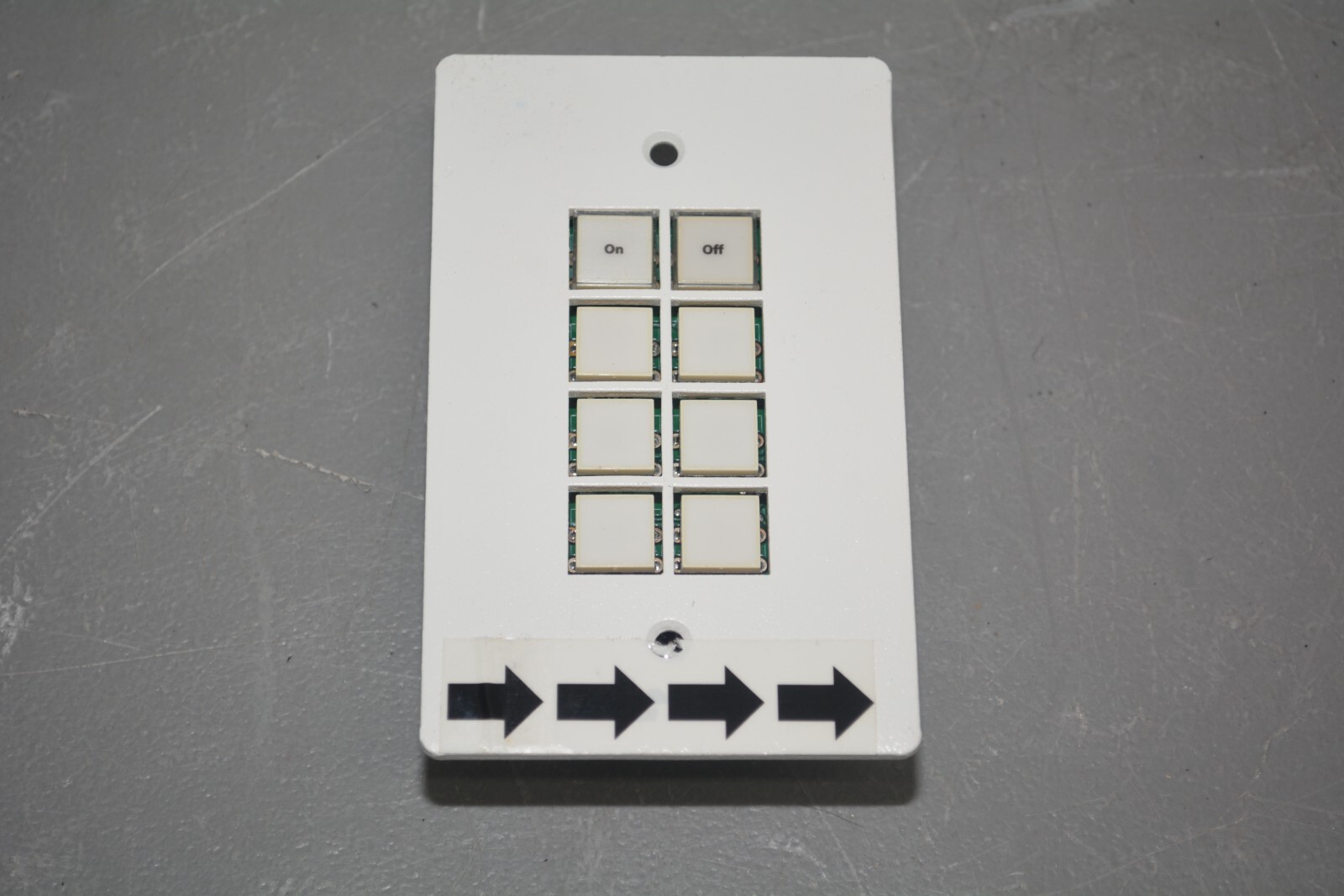 ^ AMX FG1311-08-SW 8-Button Control Pad #X1270