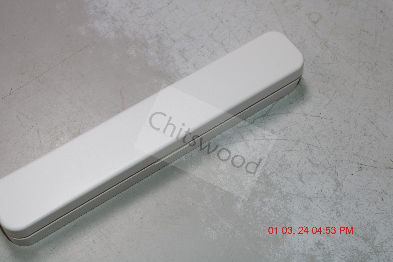 Capacitative Pen Case White NEW Stylus Pen (Case holds 7 inch pen)