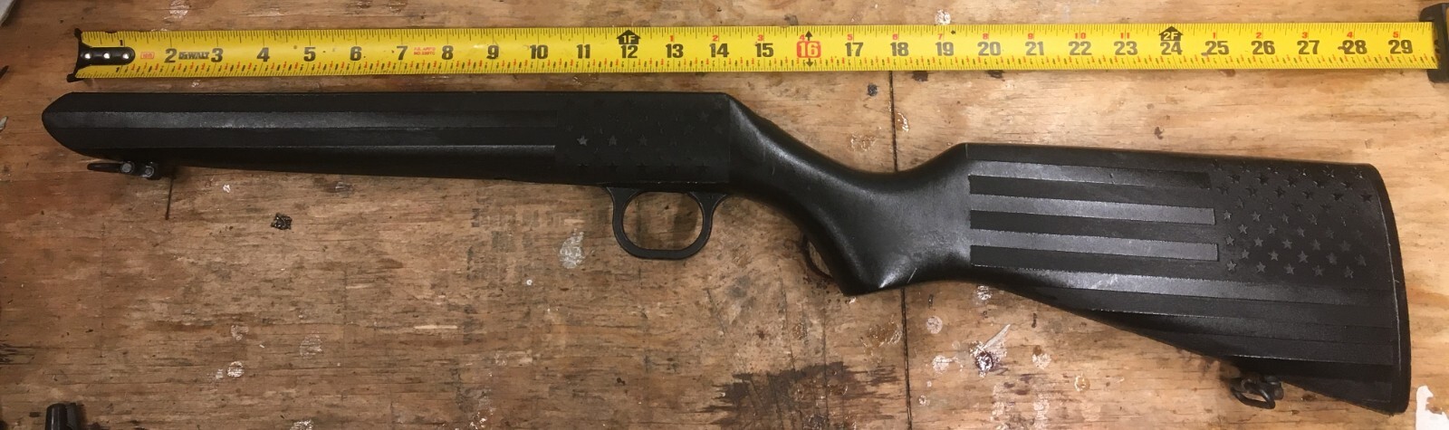 Knight Rifles American Knight .50cal Custom American Flag Synthetic  Stock