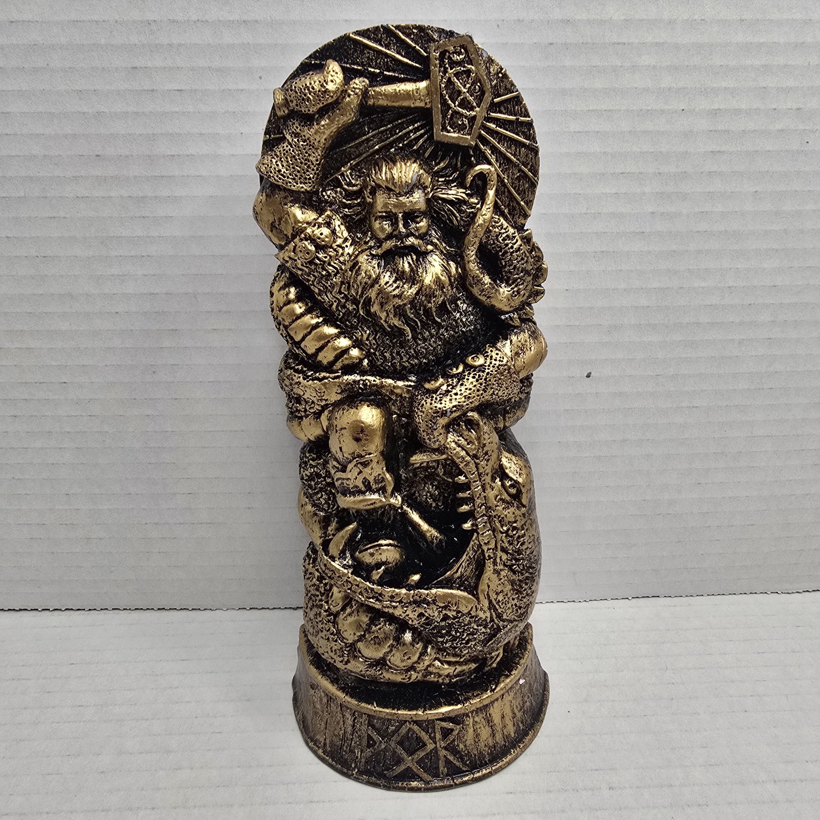 Thor Statue Norse Gods Statues Viking God Resin Decor Norse Mythology Check Desc