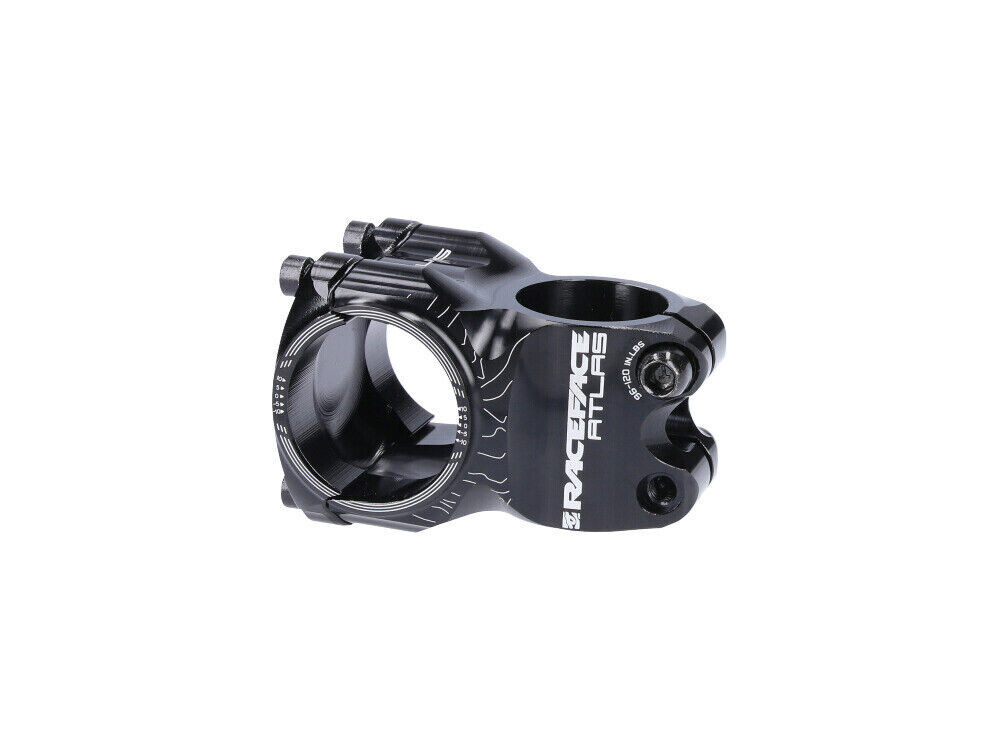 RaceFace Atlas 35 Stem Length 35mm  Clamp 35mm +/-0 Deg 1 1/8 in Black Aluminum