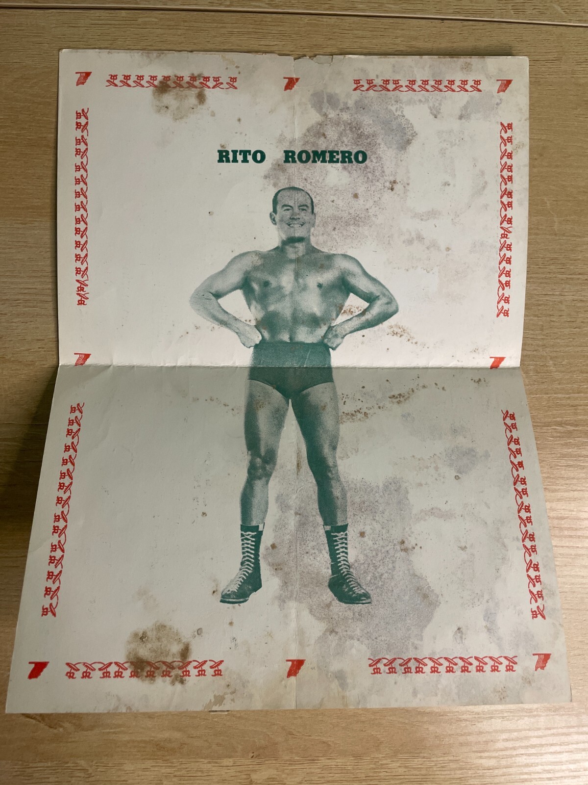 The Star October 26, 1959 Wrestling Program B2437