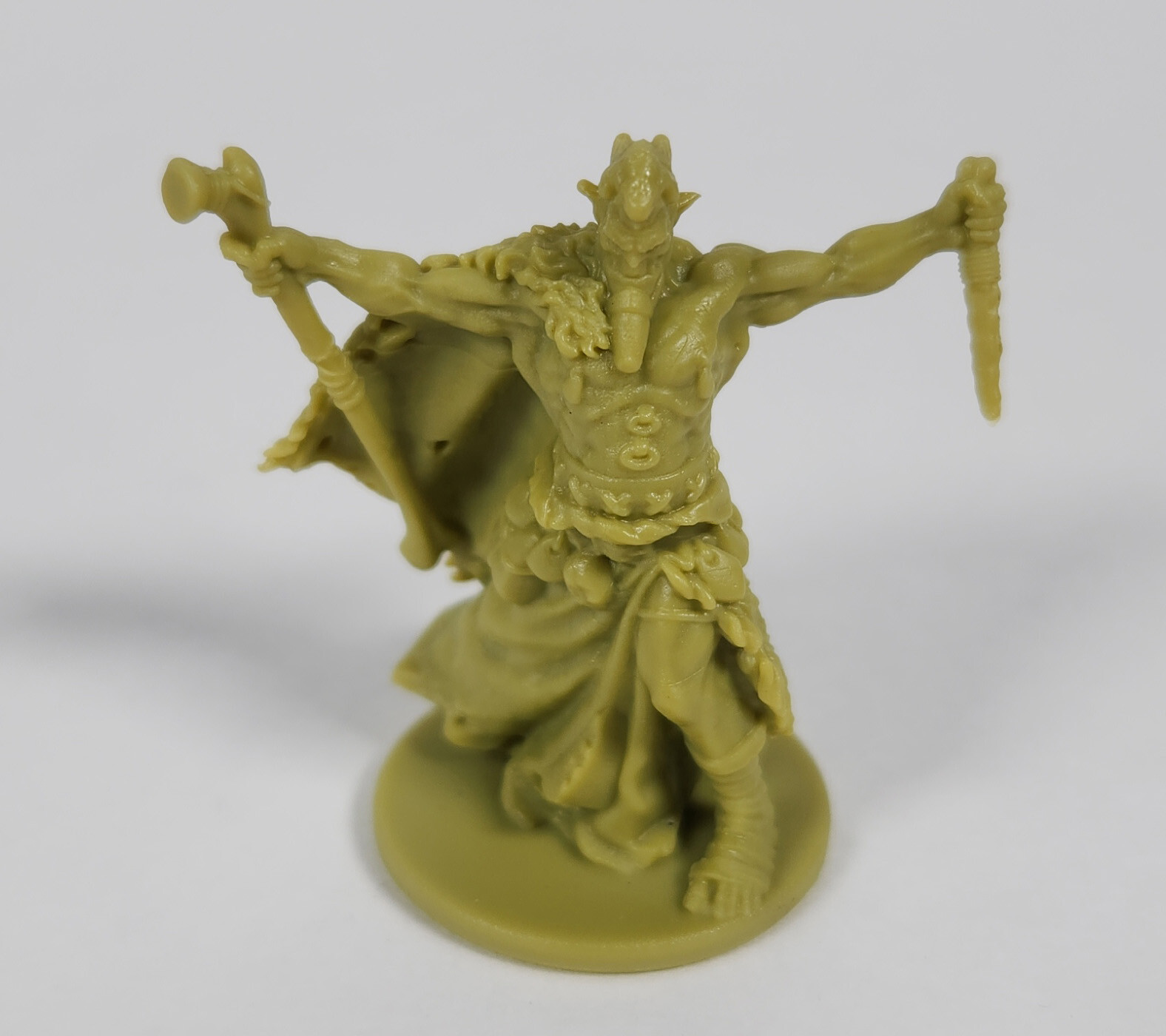 Zombicide Green Horde Orc Necromancer Mini CMON Black Plauge - Unused Unpainted