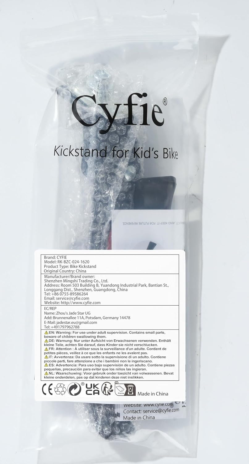 Bike Kickstand for 16 18 20 Inch Kids Adjustable Center Mount Bicycle Kickstands