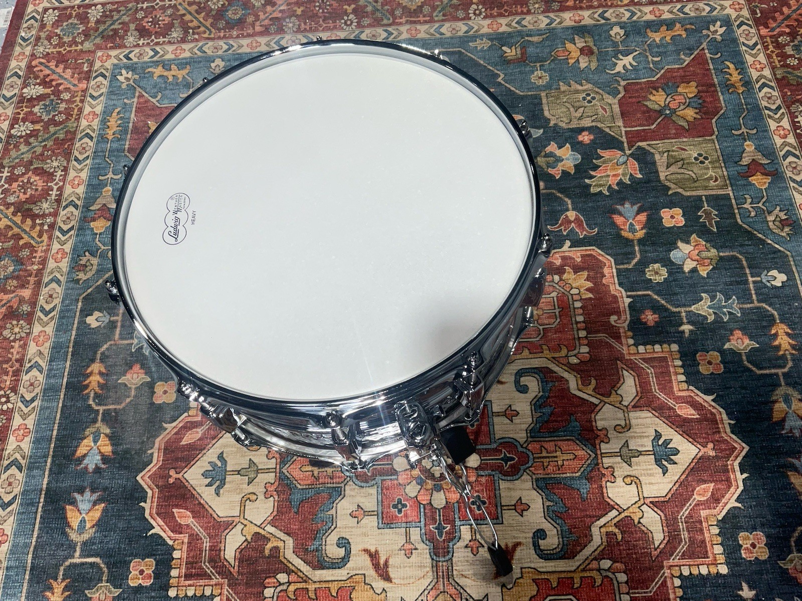 Ludwig 14x6.5 Supraphonic Hammered Snare Drum LM402K
