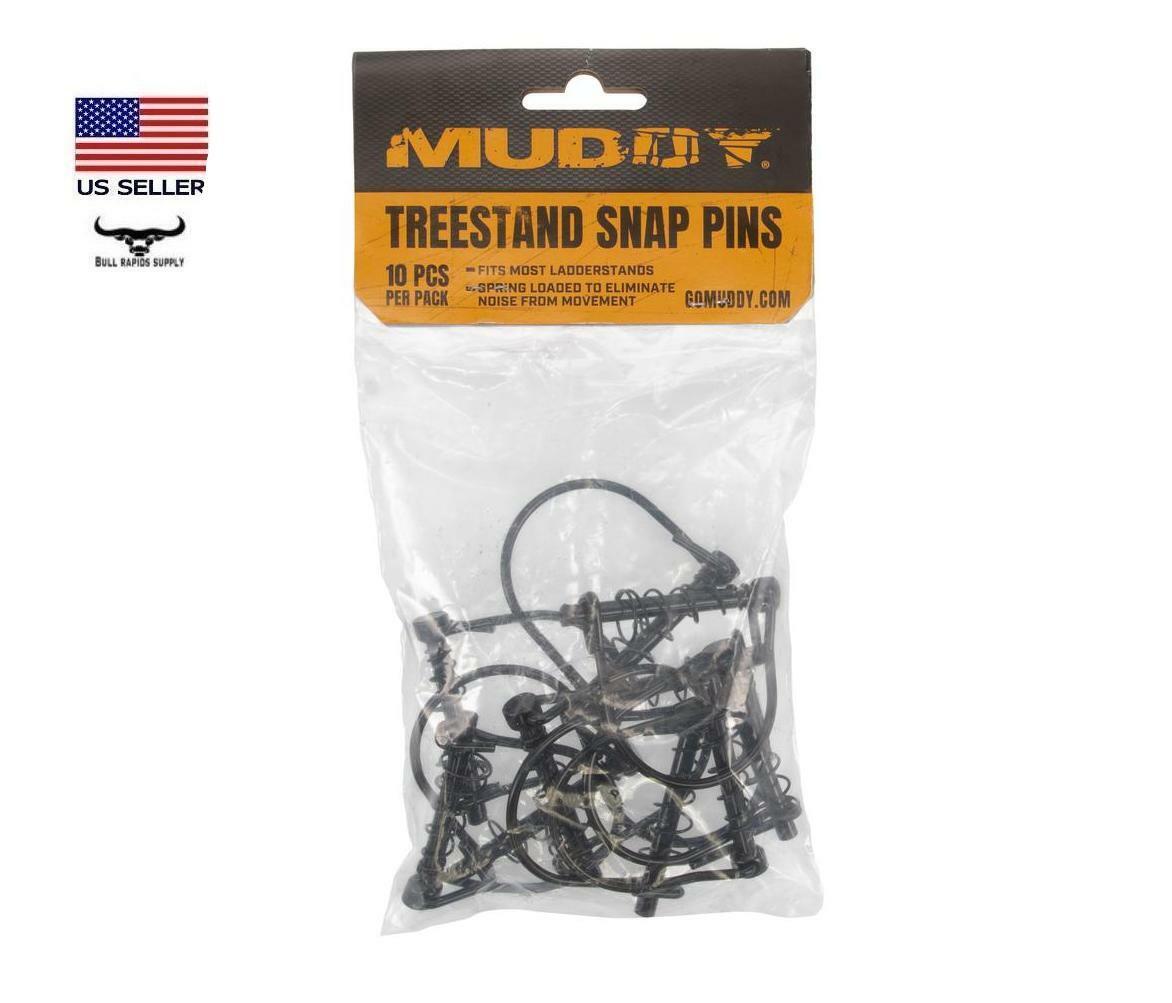 10 Pack Muddy Tree Stand Snap Pin Eliminate Noise Universal Fit Most LadderStand