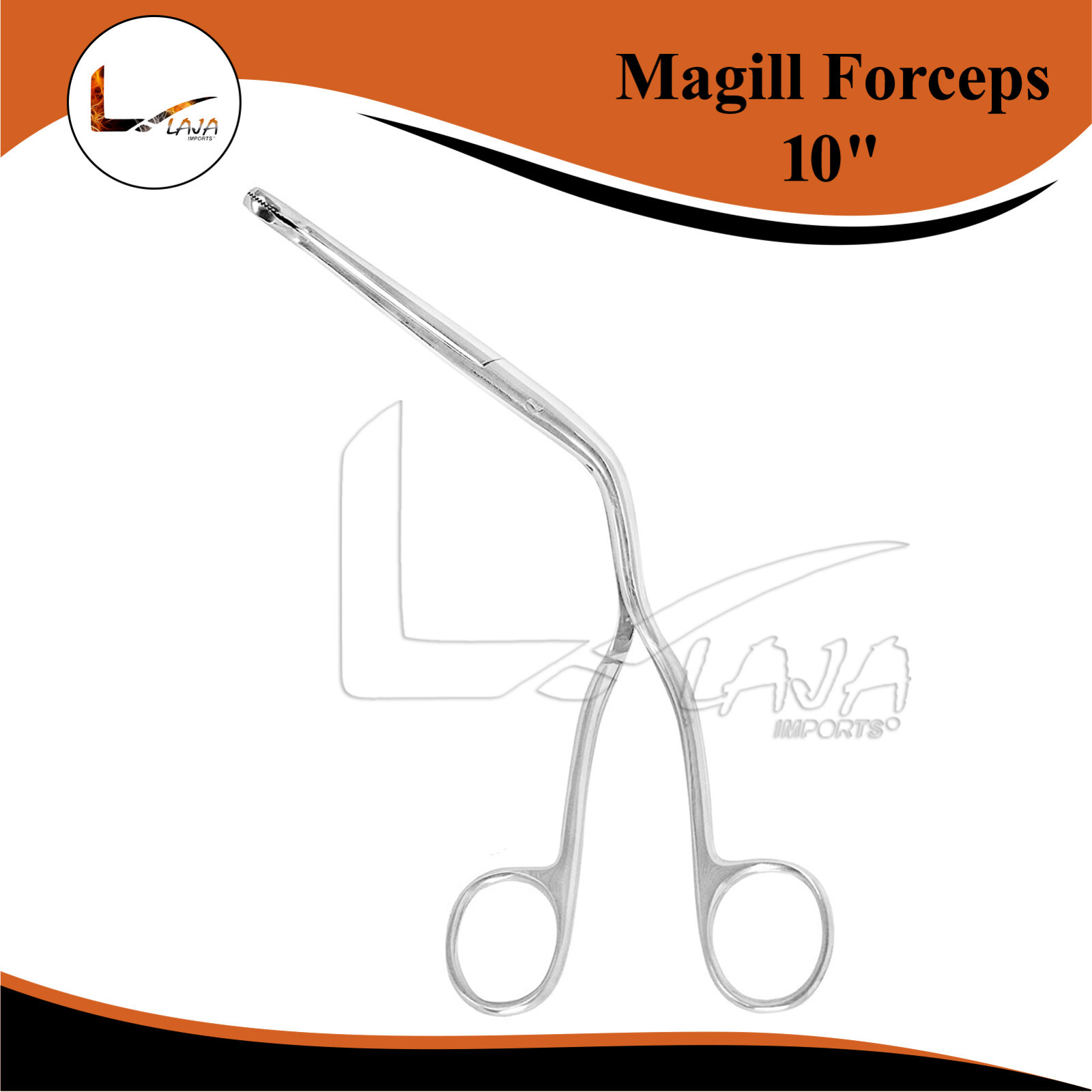 Magill Forceps 10" Adult Intratracheal EMT Anesthesia Surgical Instrument