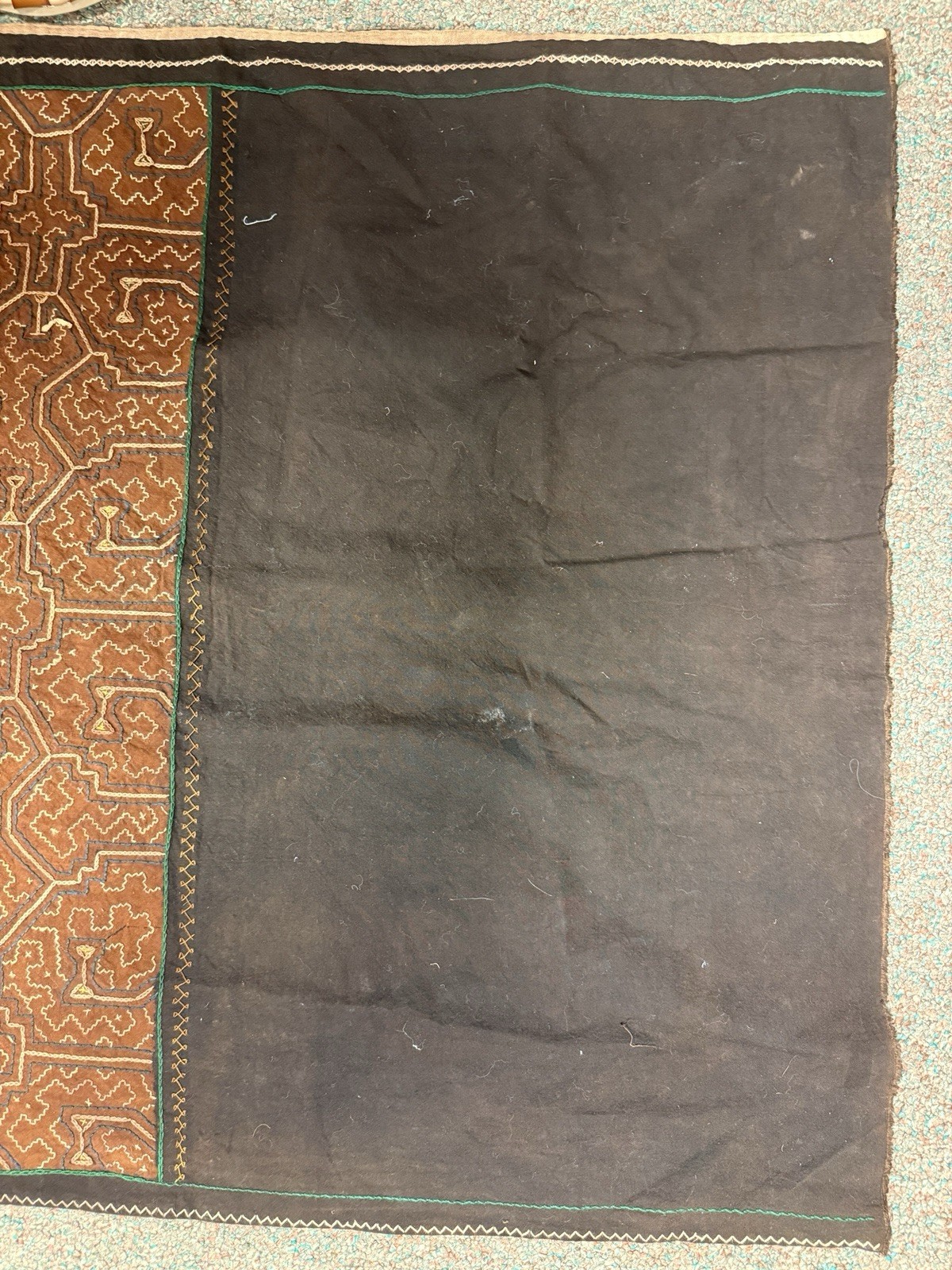 Shipibo Kanibo Conibo Chitonti antique Peruvian apron