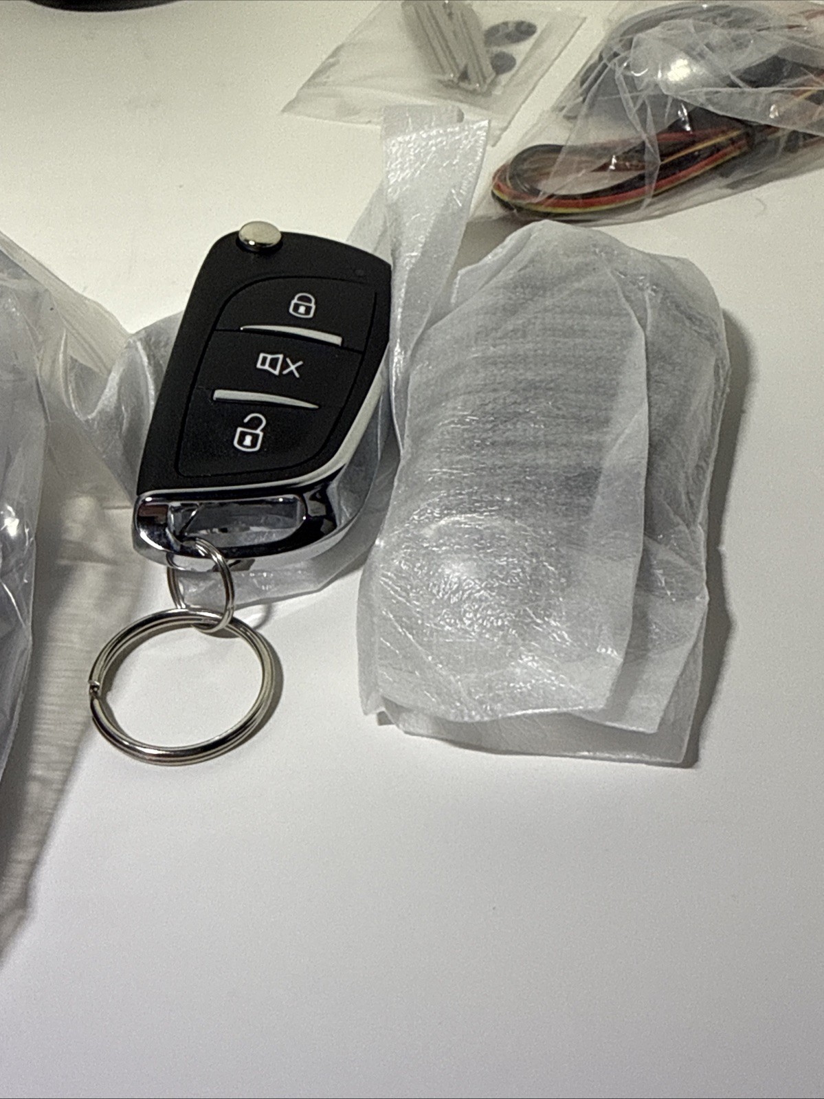 Banvie Car Alarm Engine Start System With Keyless Entry Open Box/Never Used