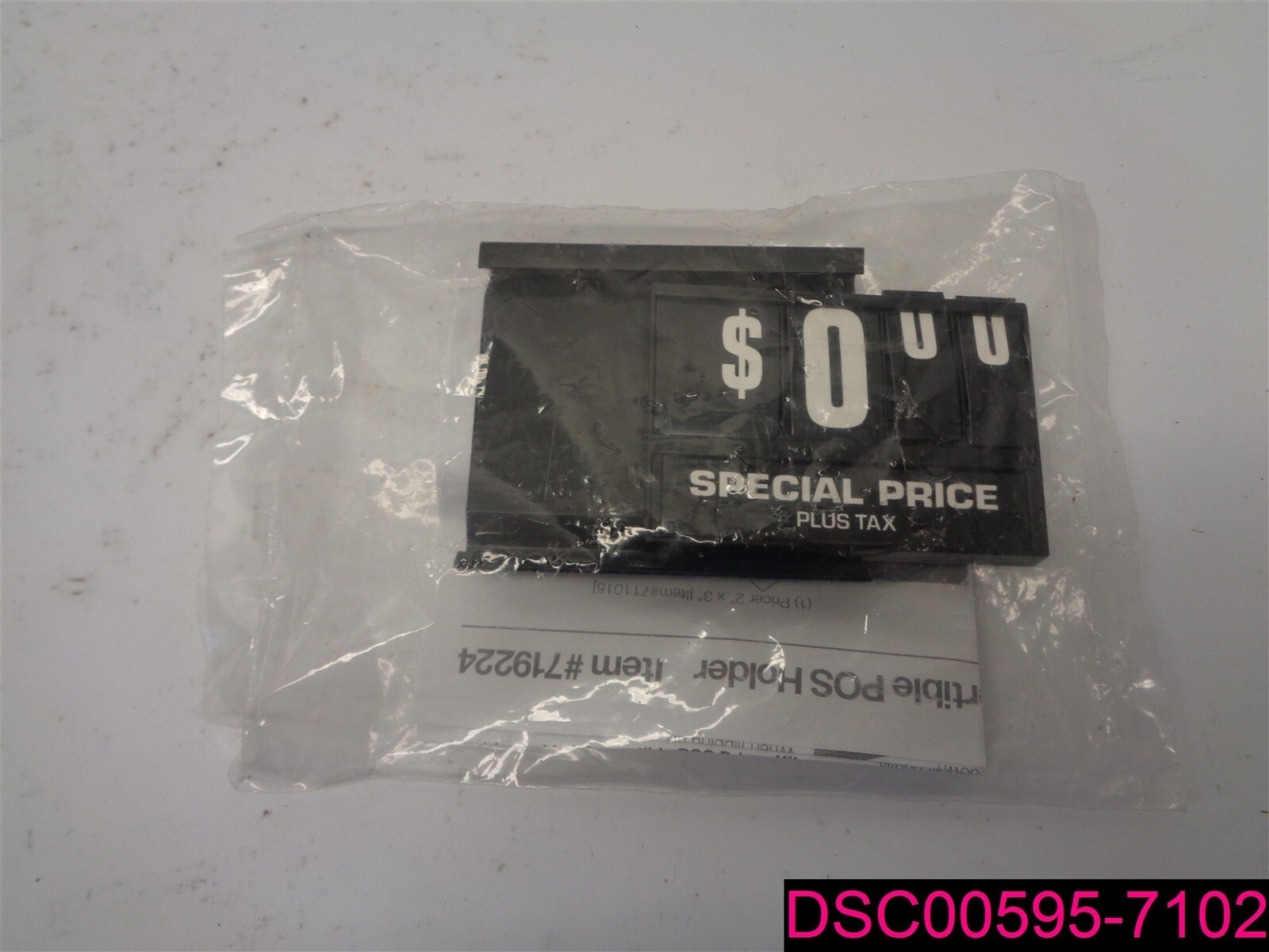 719224 Pricer 2x3 for convertible POS Holder