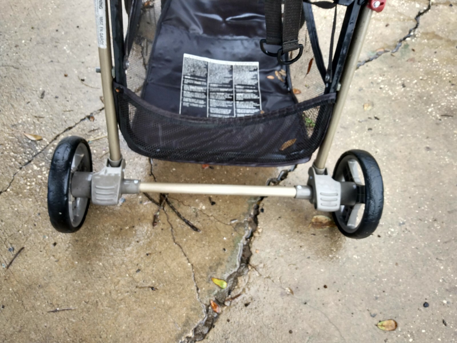 Evenflo Stroller rear wheel only. Size 7 3/4"