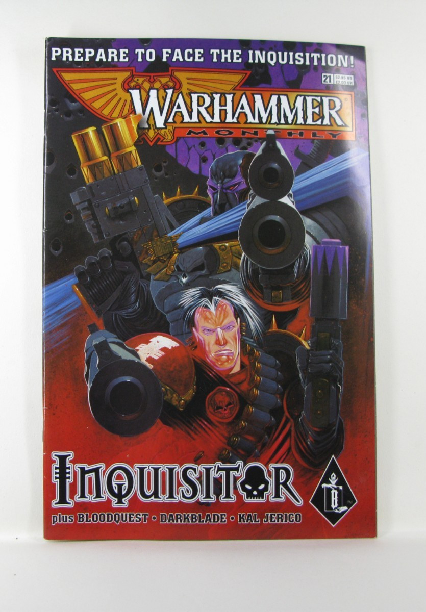 Warhammer Monthly 21 1999 40K Fantasy Graphic Novel Inquisitor GW