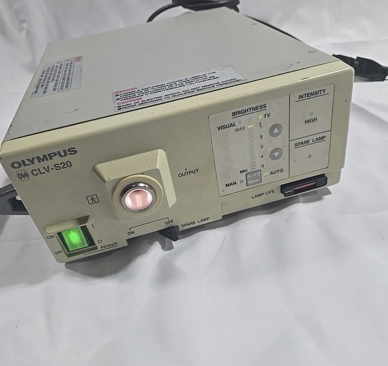Olympus CLV-S20 Xenon Light Source 120 VAC, 6A, 60 Hz | 30 day warranty