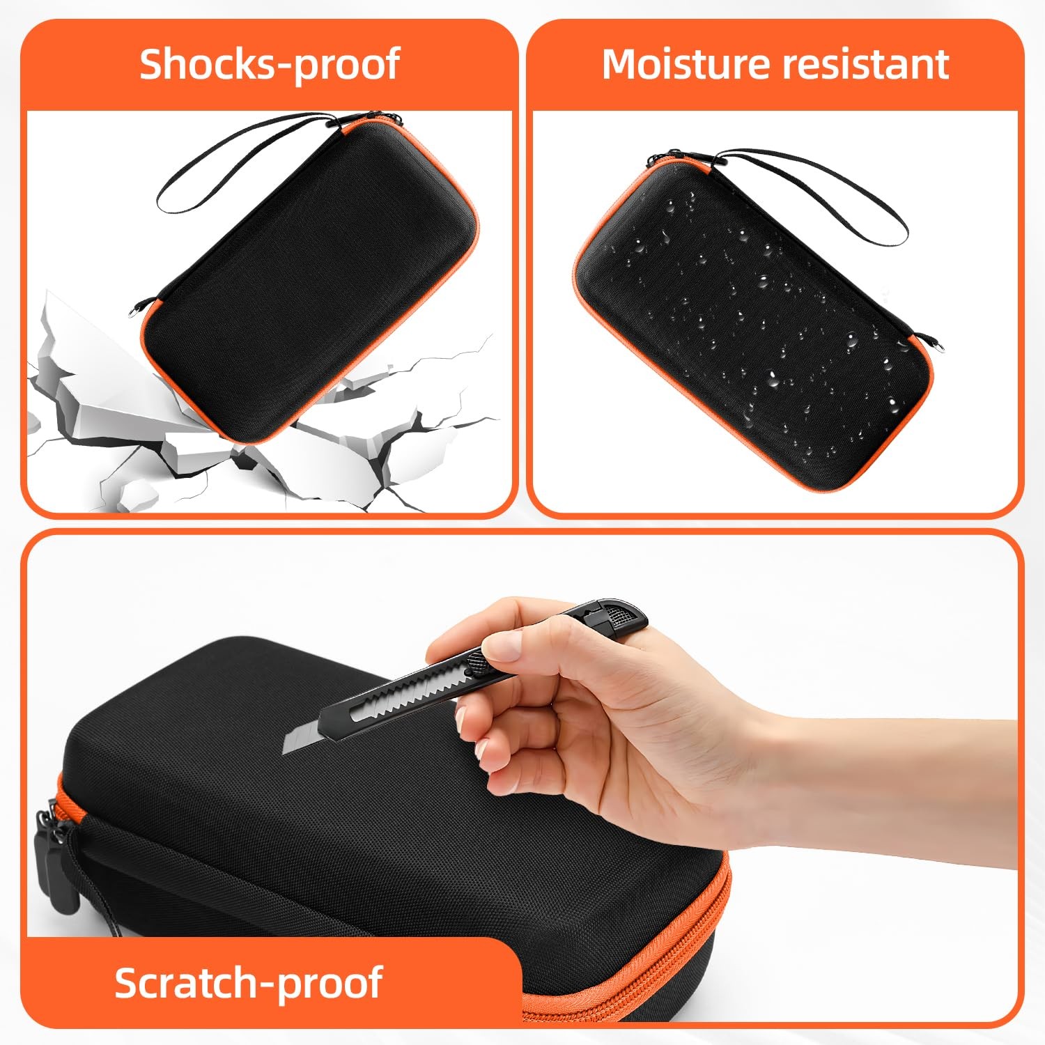 Hard Storage Case for Klein Tools MM400 / MM420 / MM325 / MM300 Digital Multi...