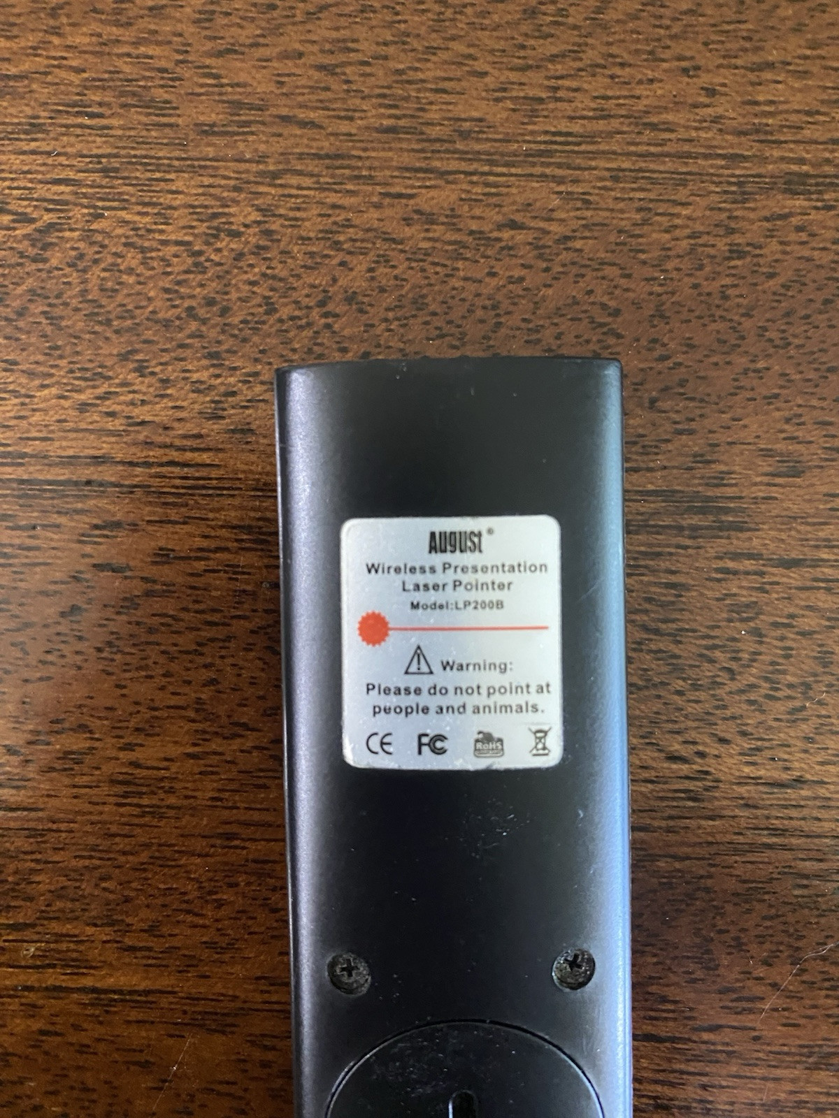 August Wireless Presentation Laser Pointer USB