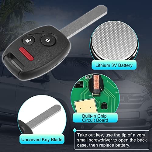 2pcs 433MHz CWTWB1U545 Replacement Smart Proximity Keyless Entry Remote Key