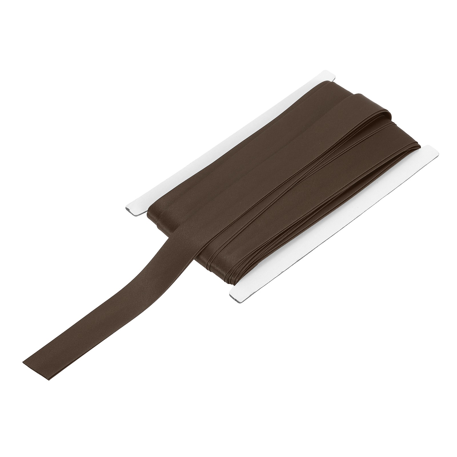 Double Fold Bias Tape 3/4 Inch x 12 Yards Satin Pre-fold Tape, Dark Brown