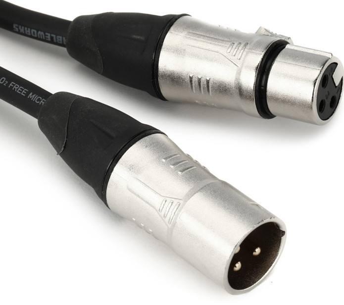 Gator Cableworks Backline Series Microphone Cable - 5 foot (10-pack)