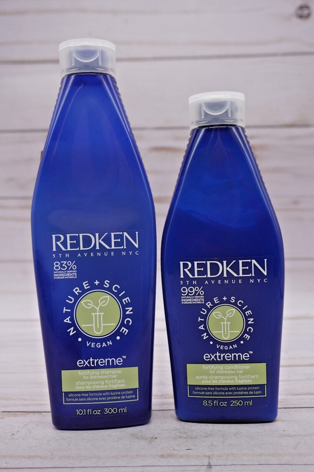 REDKEN NATURE + SCIENCE VEGAN EXTREME Shampoo 10.1 oz & Conditioner  8.5 oz